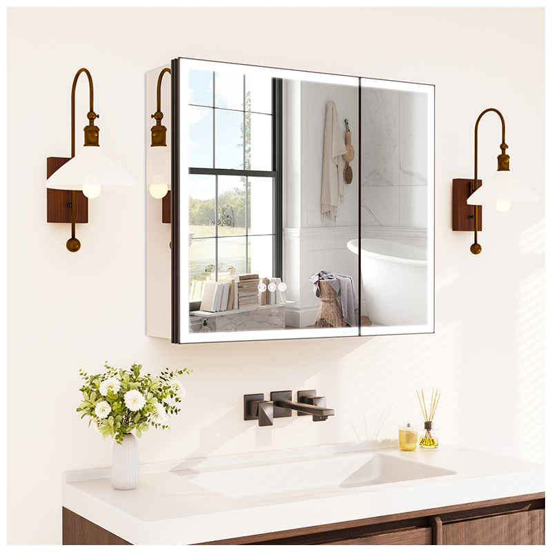 led bathroom mirror