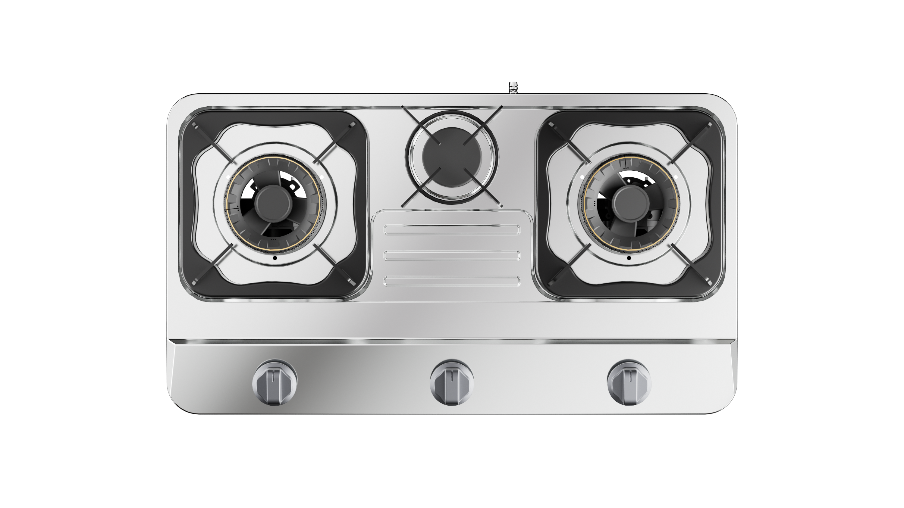 JIAJIAXI Unveils Silver-Black Stainless Steel Pulse Gas Stove: A Blend of Efficiency, Safety, and Style for Modern Kitchens