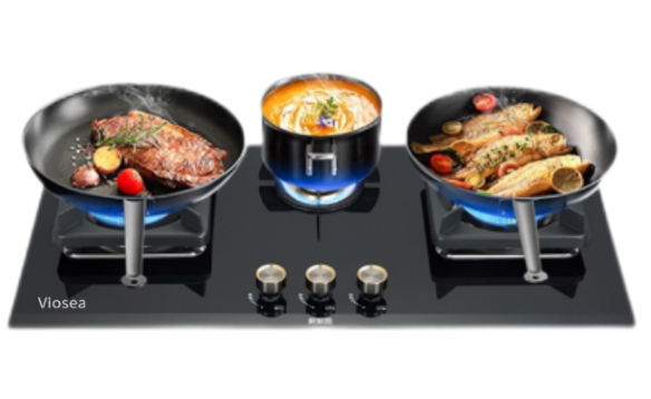 three-Burner gas stove