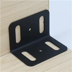 5*8 Small Four-hole 90-degree Right-angle Fixed Bed Corner Bracket