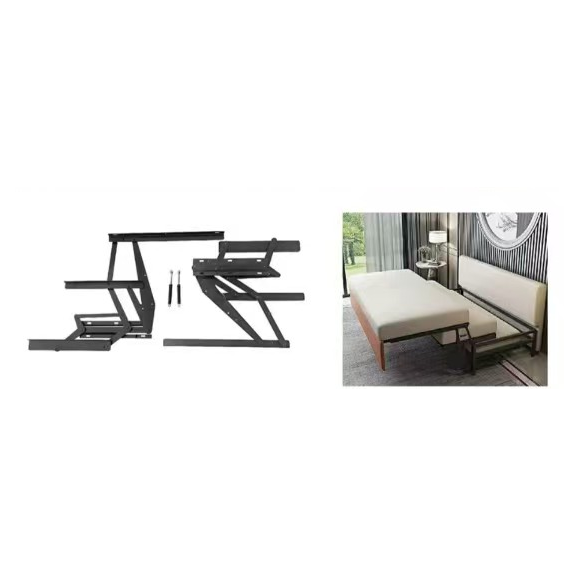 Metal Minimalist Desk Durable Coffee Table Frame