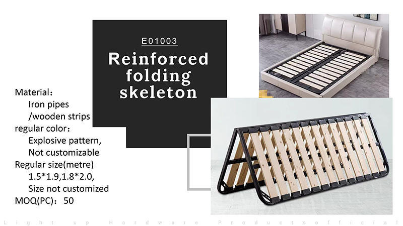 Foldable bed frame