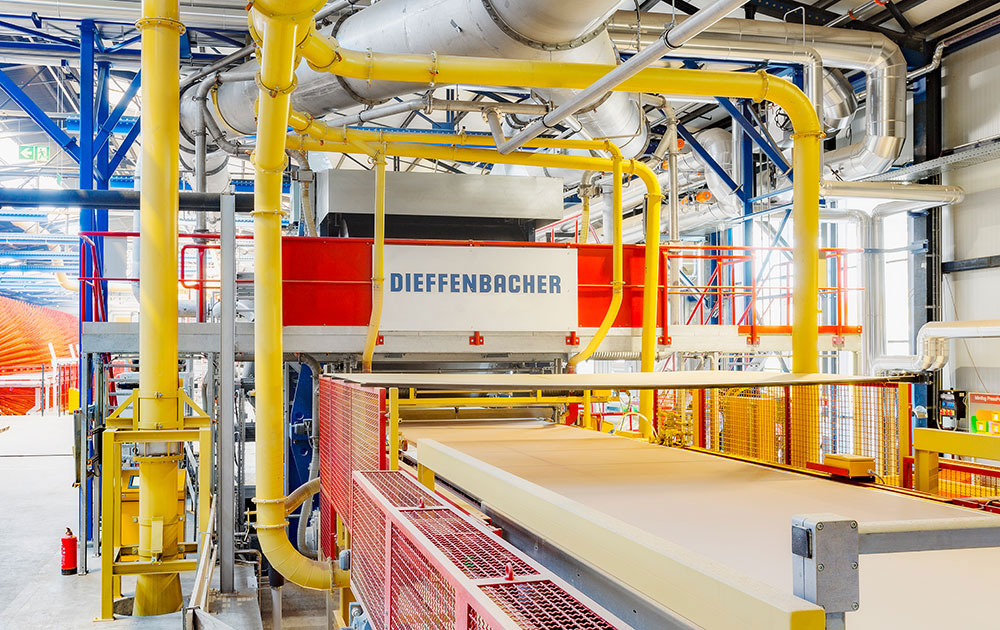 German Dieffenbacher paving system