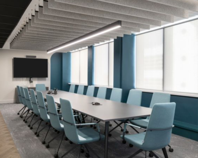 Corporate Meeting Room | 21mm thickness Class A Fire Rated PET Panels Factory | China Factory