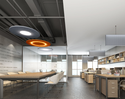 Library Reading Room | 9mm thickness PET Fiber Ceiling Tiles Factory | Made In Thailand