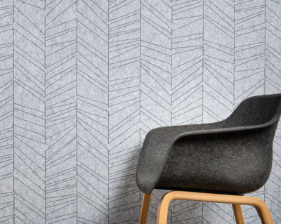 Theater Lobby | Class A Fire Rated Carved PET Panels | ASTM E84 & EN13501