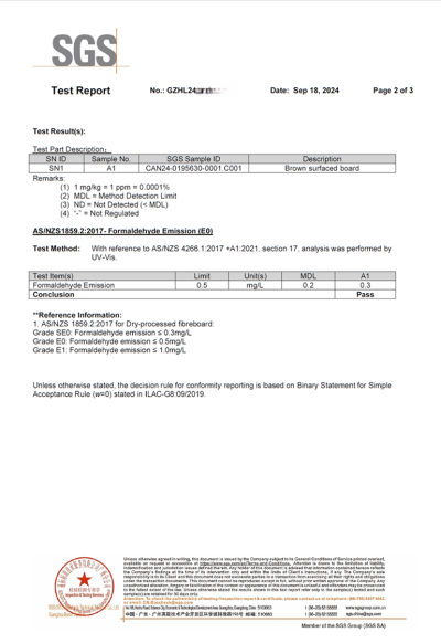Wood Slat Panel AS NZS 1859 Pass