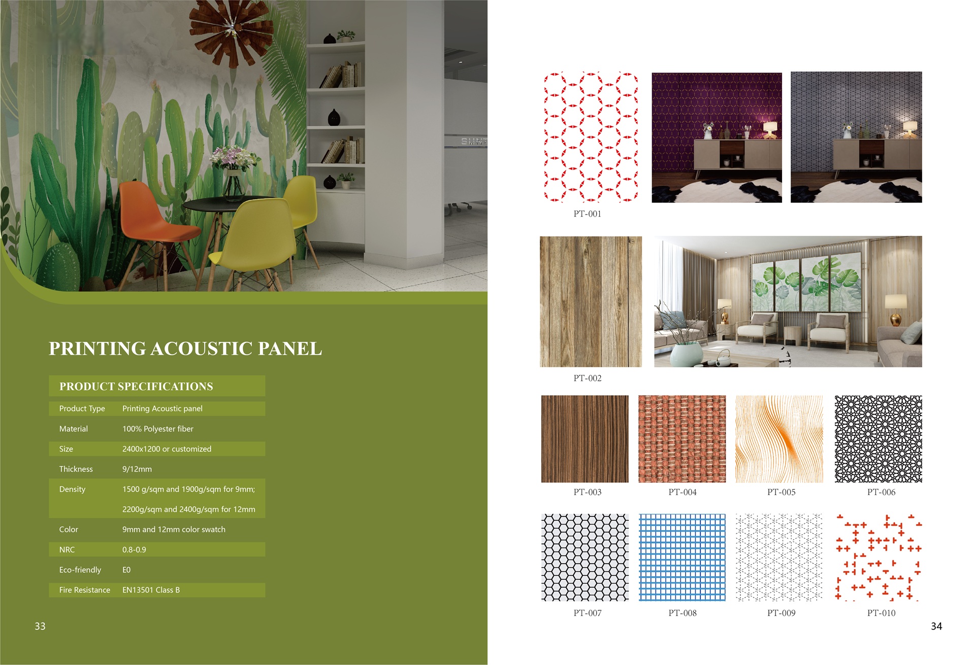 Printed PET Panels