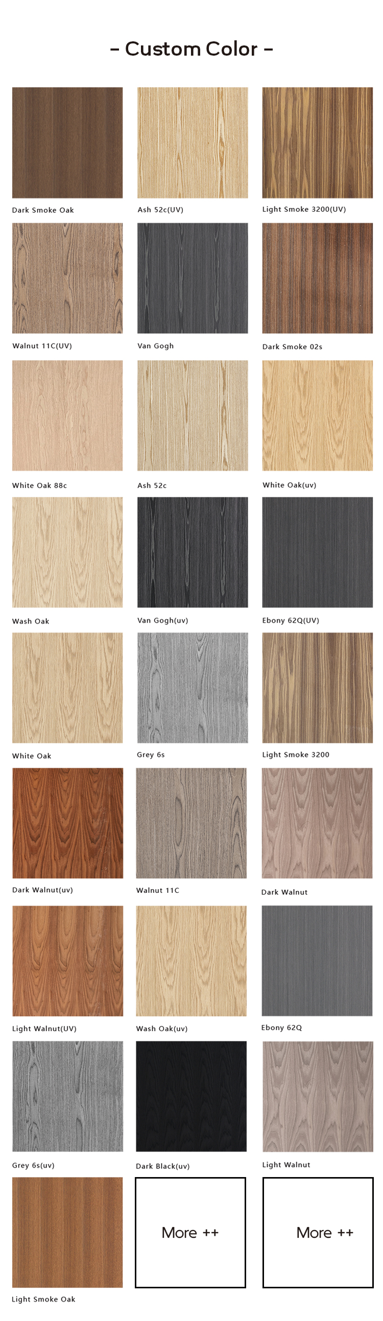 Acoustic MDF slat panel - Natural wood veneer (UV)
