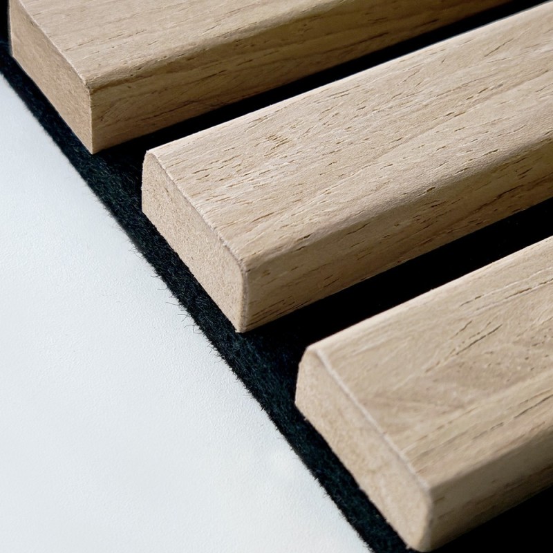 Akustik-MDF-Lamellenplatte - Technisches Furnier