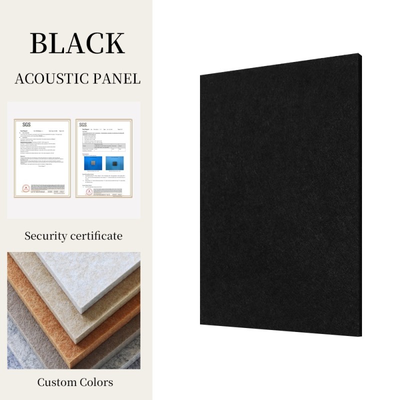 PET Fiber Acoustic Panels 24mm thickness - Custom Sizes & Patterns - Thai Produced
