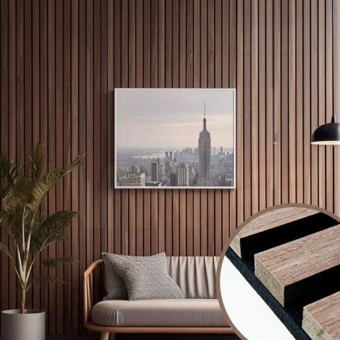 [Free Samples] 600x2400 Fireproof Grille Panel | 4 Factories Fast Shipping