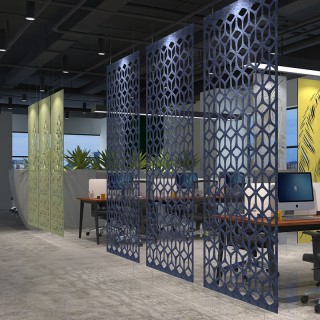 Panneaux acoustiques en PET sculptés - Personnalisables, résistants au feu et livrés directement depuis l'usine