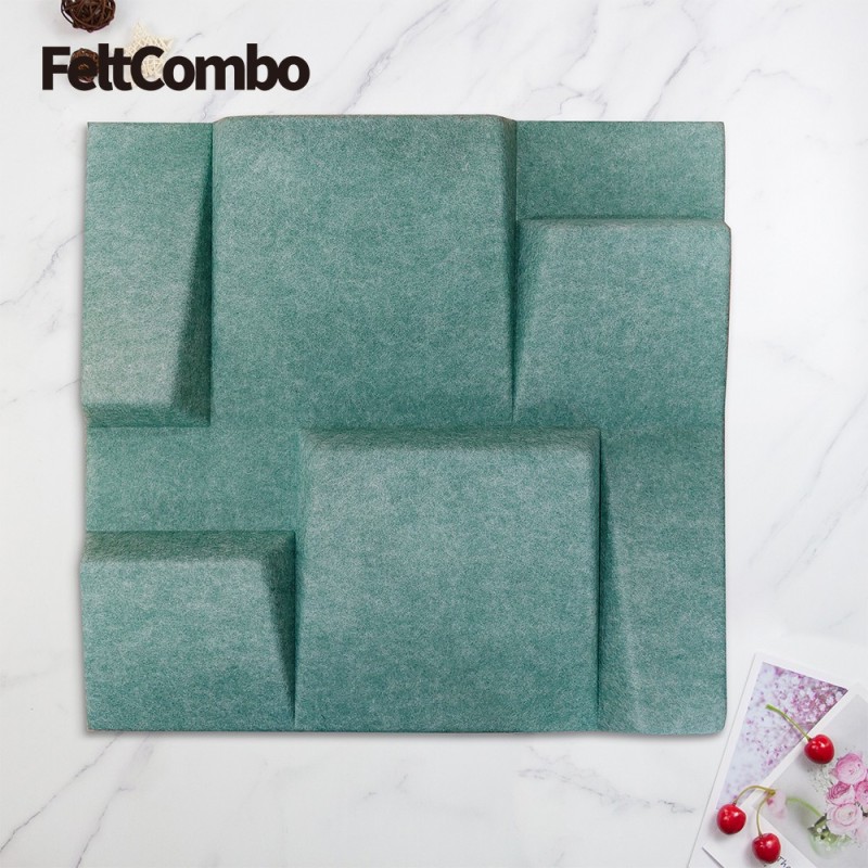 Custom 3D PET Acoustic Panels for Interior Decor - High NRC, Eco-Friendly Factory Direct