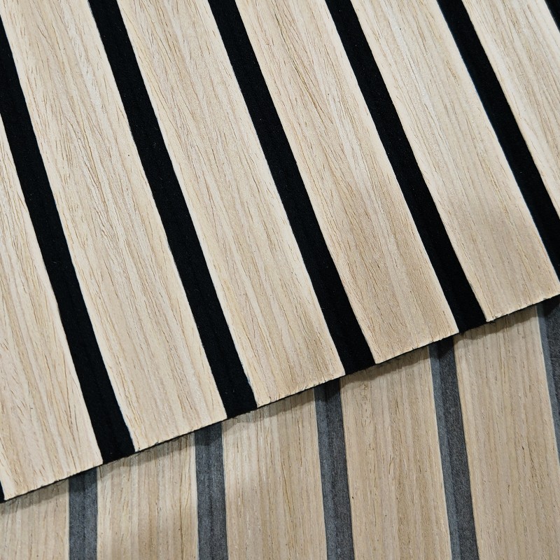 Usine de panneaux acoustiques en placage de bois naturel - Certifications complètes