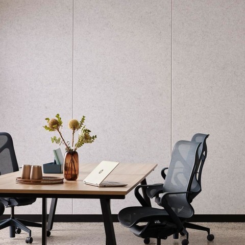 24mm Thick Plain Acoustic Panel - Made in Our Thailand or China Plant, Project Bulk Supply