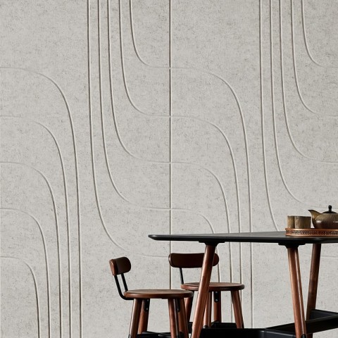 24mm Carved PET Fiber Panel Factory - Export Quality from Thailand