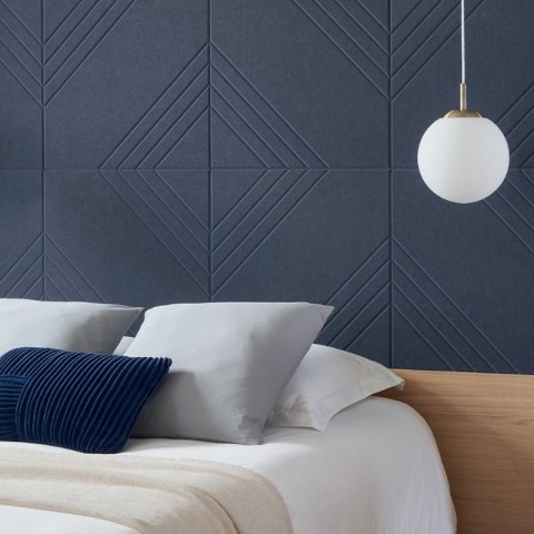 Carved 9mm PET Acoustic Panel Manufacturer Thailand - 2440x1220mm, Class A Fire Rated