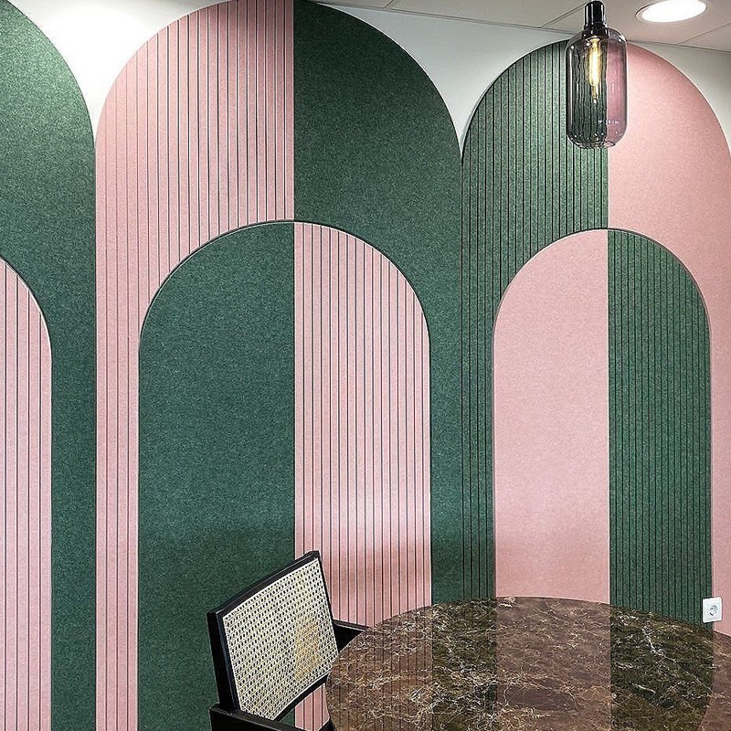 Hersteller von einfachen Akustikplatten aus PET – seit 6 Jahren Exportlieferant aus China und Thailand, ASTM E84 Klasse A