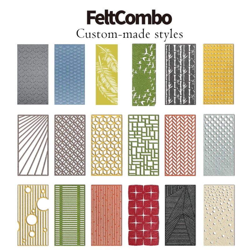 Carved PET Acoustic Panels - Custom Any Design, Fire-Resistant & Factory Direct