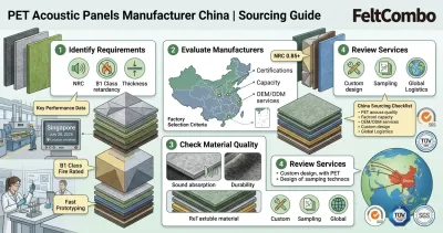 Hersteller von PET-Akustikplatten in China | Beschaffungsleitfaden 2026