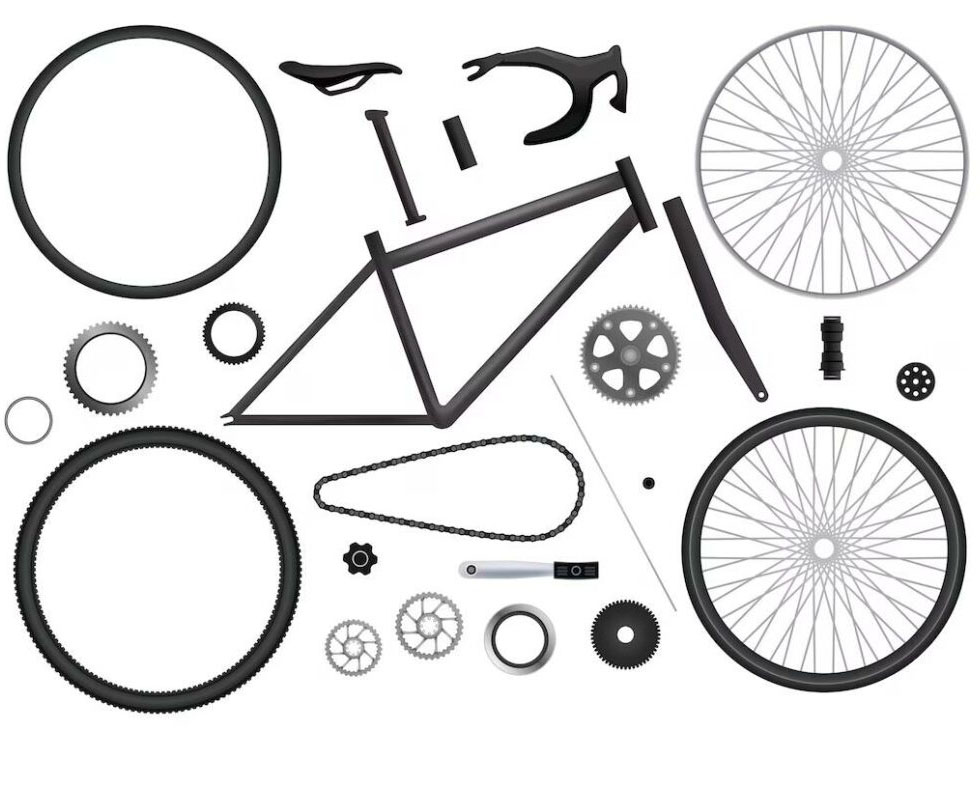 customized spare parts for outdoor bicycle