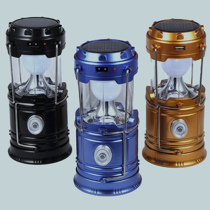 New innovation solar panel LED light for camping