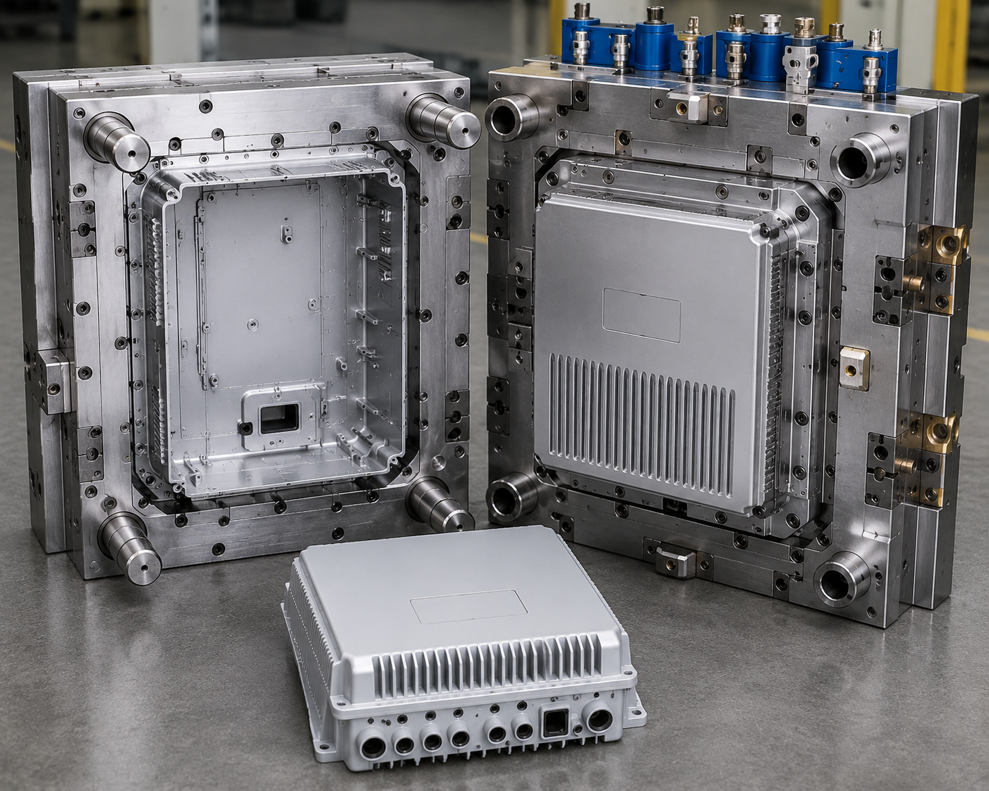 custom Solar Inverter Housing Injection Mold