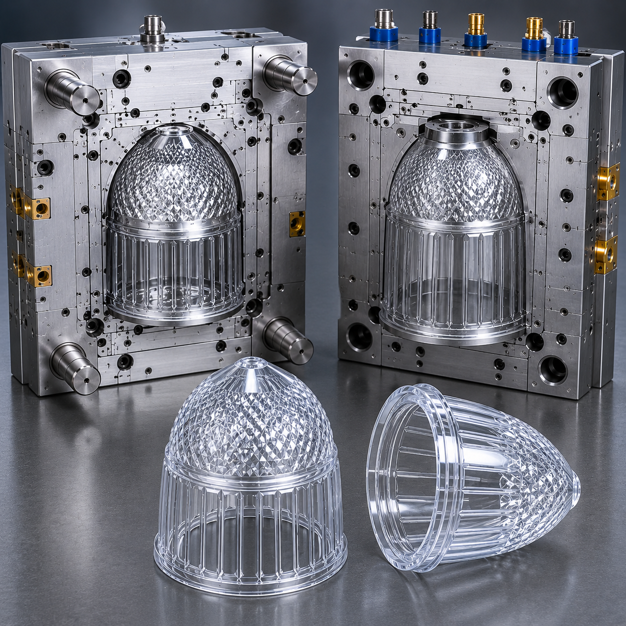 Shanghai factory custom Garden Light Cover Injection Mold