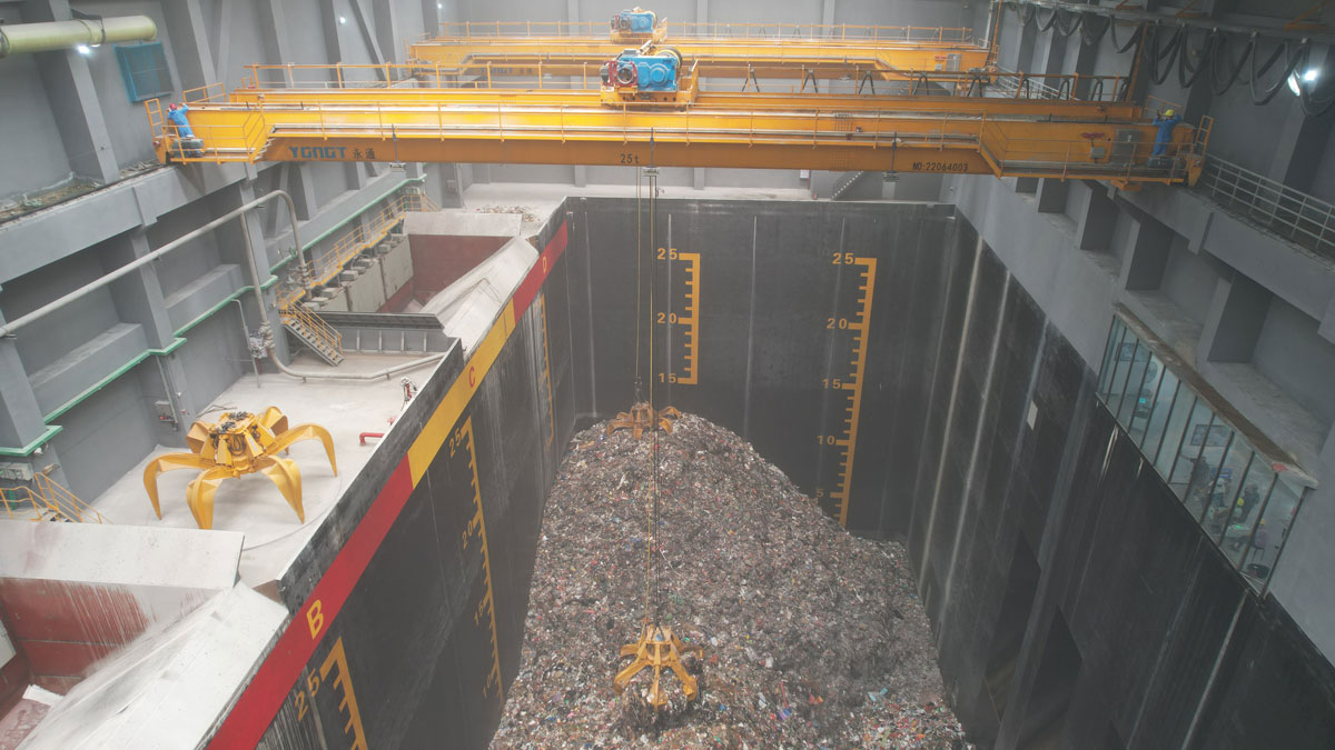 grab bridge crane