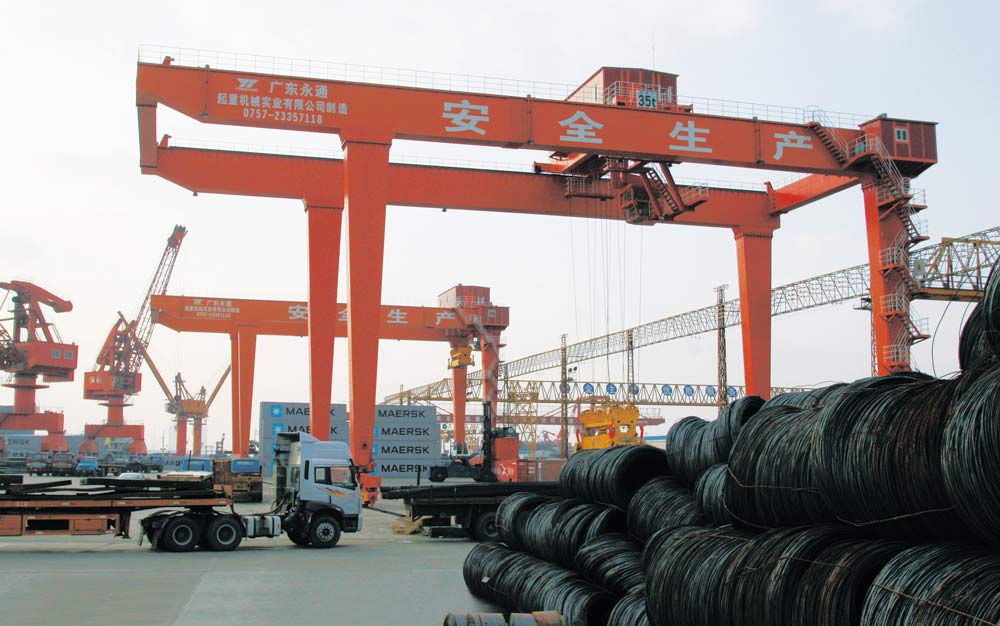 Rail Mounted Container Gantry Crane