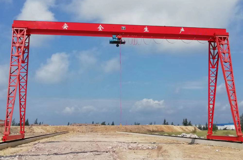 MH Single girder Electric Hoist Gantry Crane