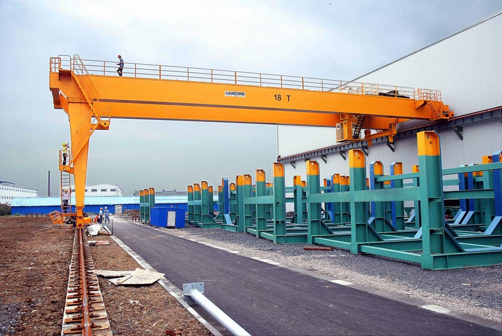 MGB Double Girder Semi gantry Crane