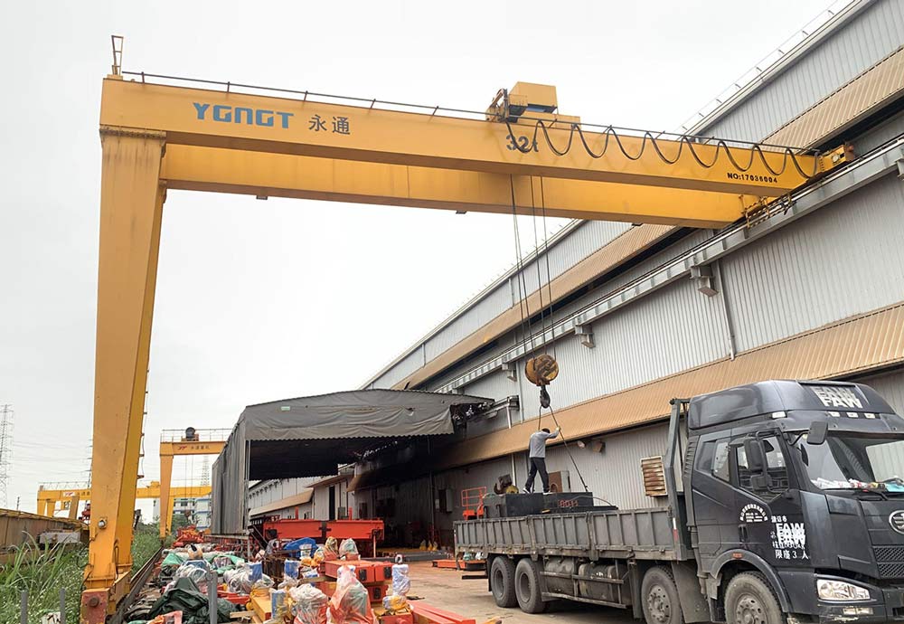 MGB Double Girder Semi gantry Crane