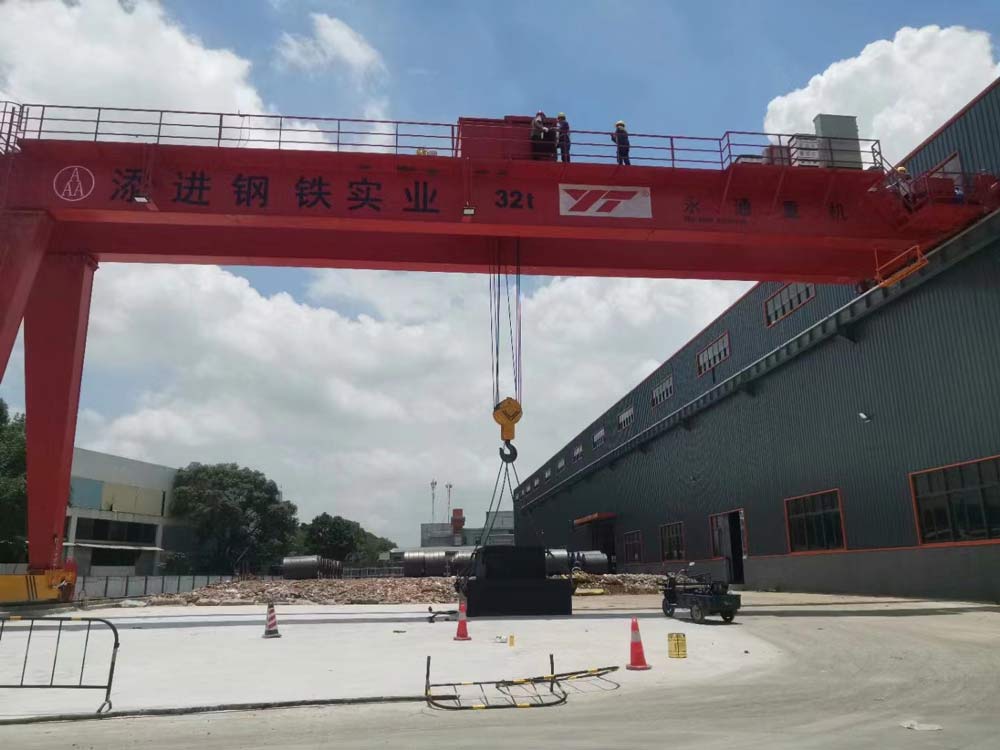 MGB Double Girder Semi gantry Crane