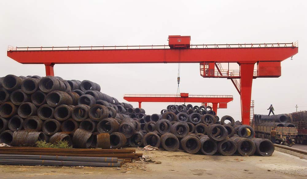 MDE Double Trolley Single Girder Gantry Crane