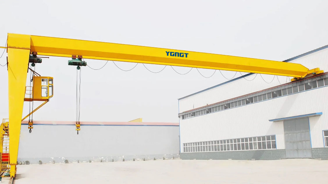 MHB Single Girder Semi-gantry Crane