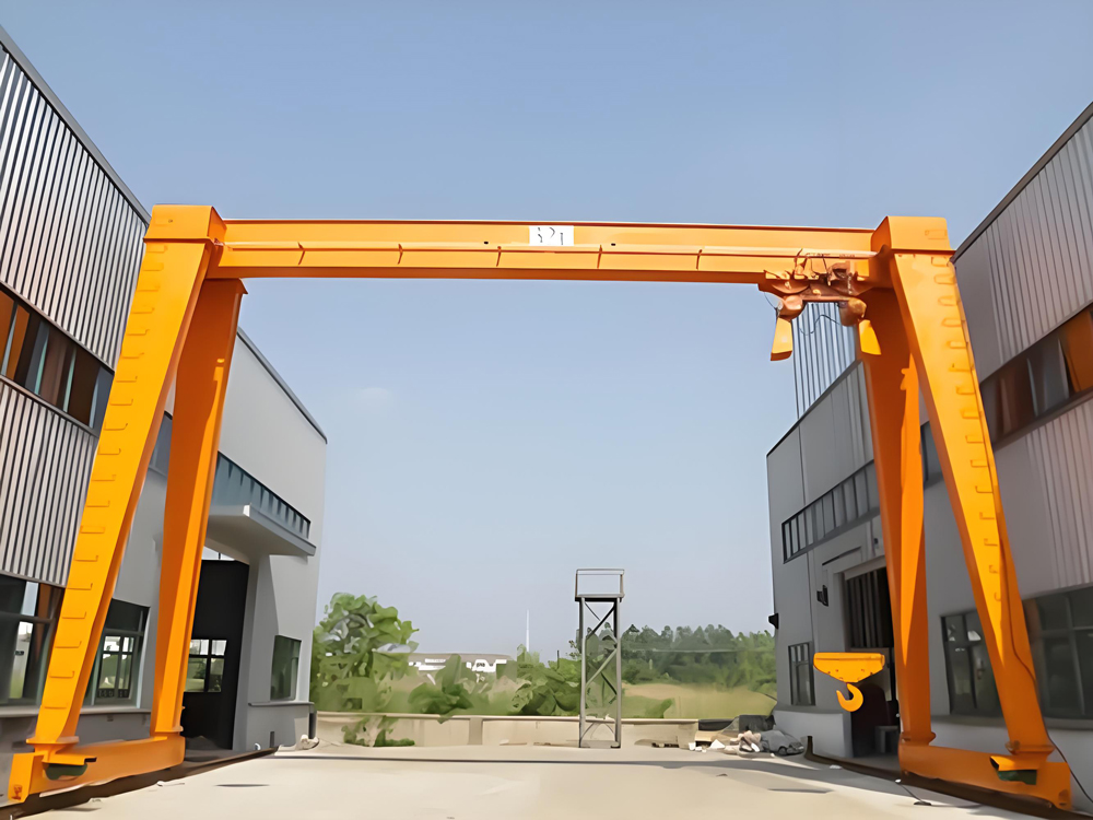 Single Girder Electric Hoist Gantry Crane