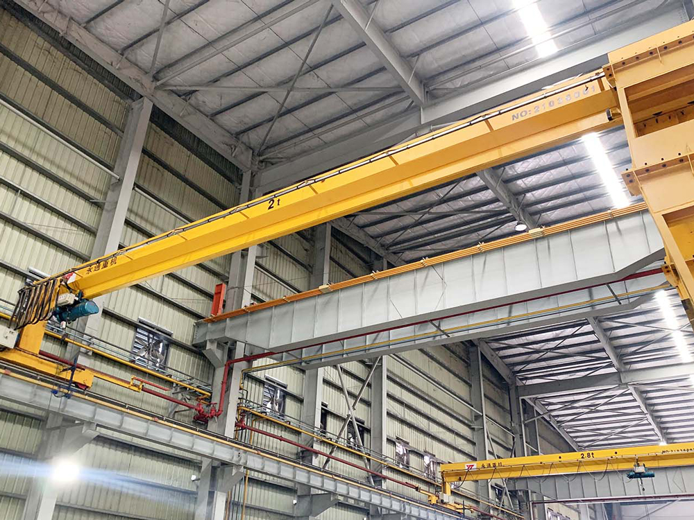 Single Girder Electric Hoist Gantry Crane