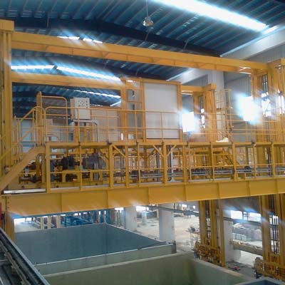 Full Auto Aluminum Profile Oxidizing Line Overhead Crane