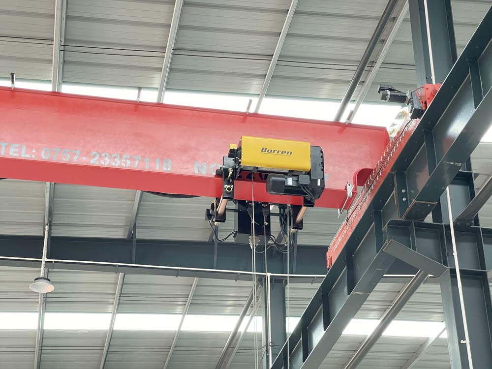Low Headroom Electric Hoist Single Beam Overhead Crane