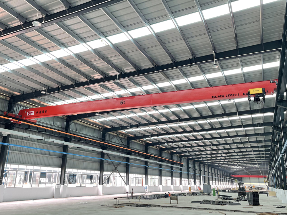 Low Headroom Electric Hoist Single Beam Overhead Crane