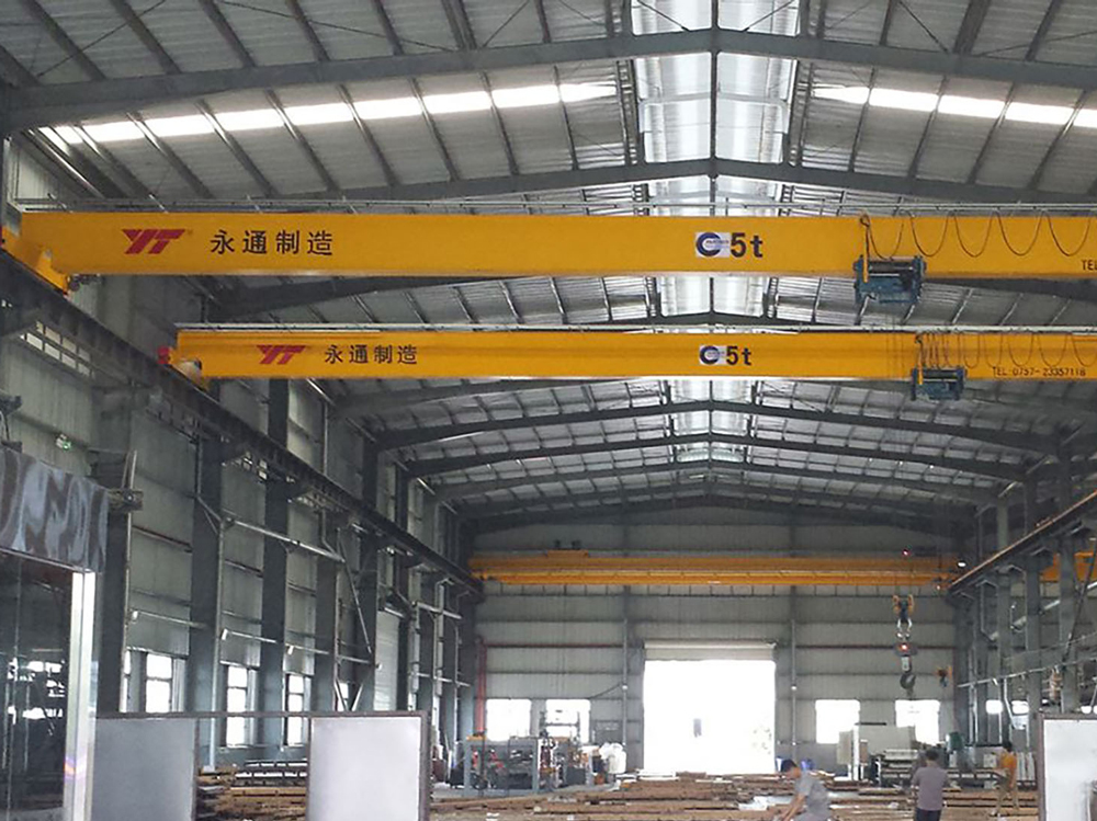 Low Headroom Electric Hoist Single Beam Overhead Crane