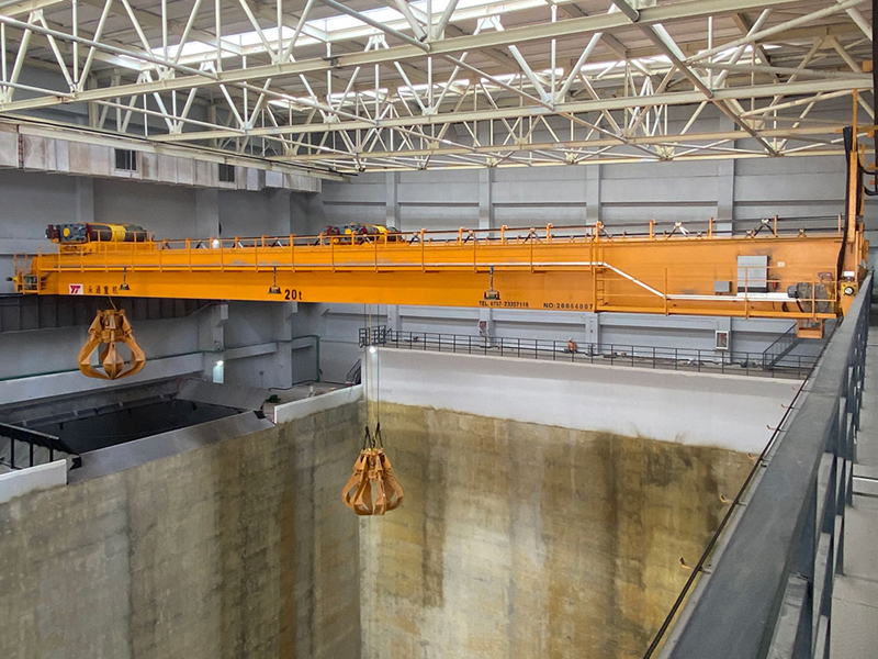 Type of crane grab and calculation method of grab weight