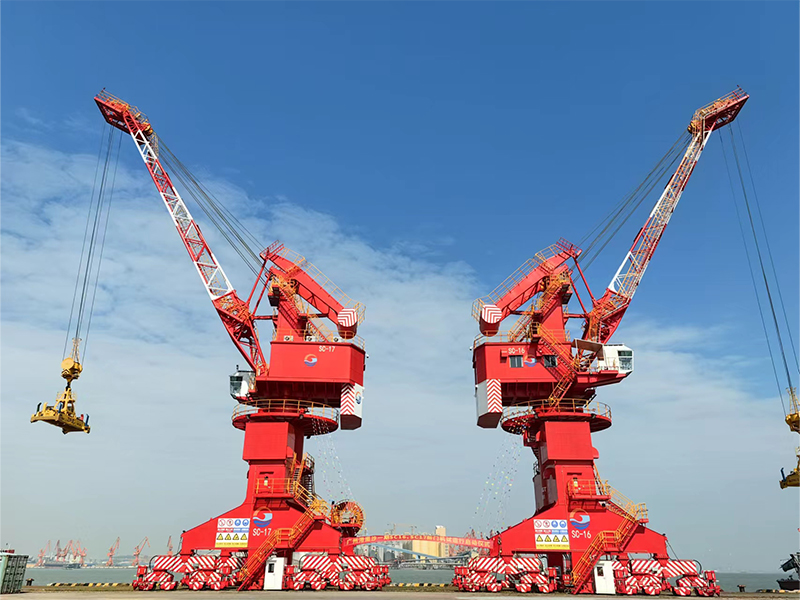 Guangzhou Port Nansha phase I two new door machine through acceptance Yongtong help port loading and unloading upgrade Guangzhou Port Nansha phase I two new door machine through acceptance Yongtong help port loading and unloading upgrade