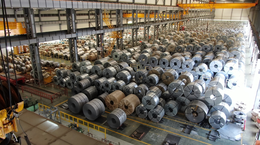 Automatic Steel Coil Handling Overhead Crane