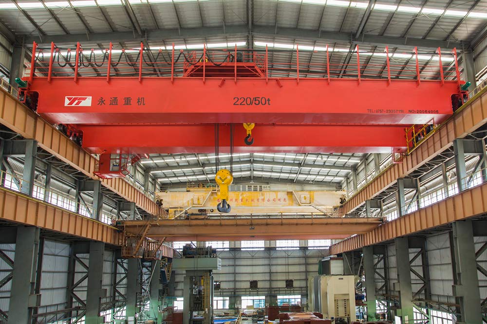 QD Heavy Duty Double Girder Overhead Crane