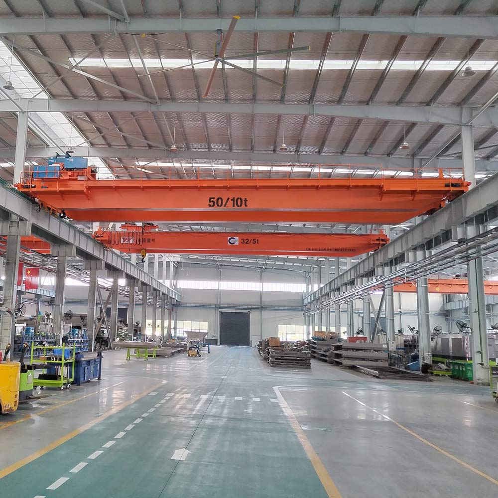 QD Heavy Duty Double Girder Overhead Crane