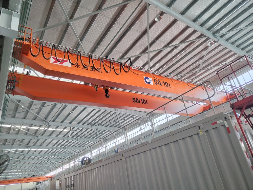 Double Hook Overhead Crane