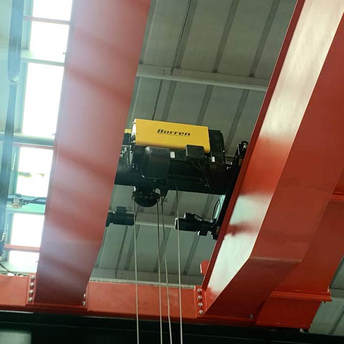 LH Double Girder Electric Hoist Overhead Crane